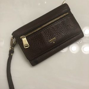 Fossil Brown Leather Wallet